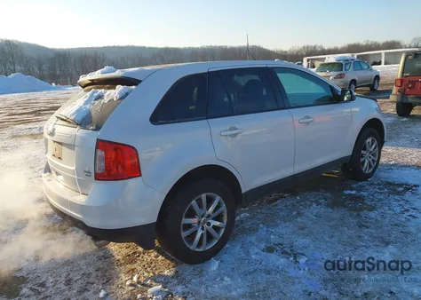 2013 Ford Edge Sel z USA, uszkodzony, nr VIN 2FMDK4JC2DBE35954